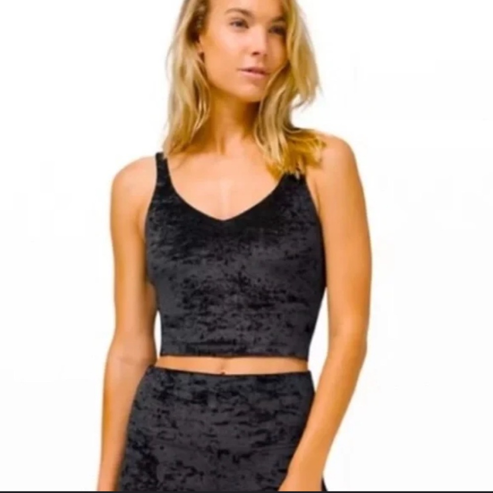 LULULEMON Black Velvet Tank Top